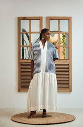 Dani Kaftan (Dark Blue Stripe)